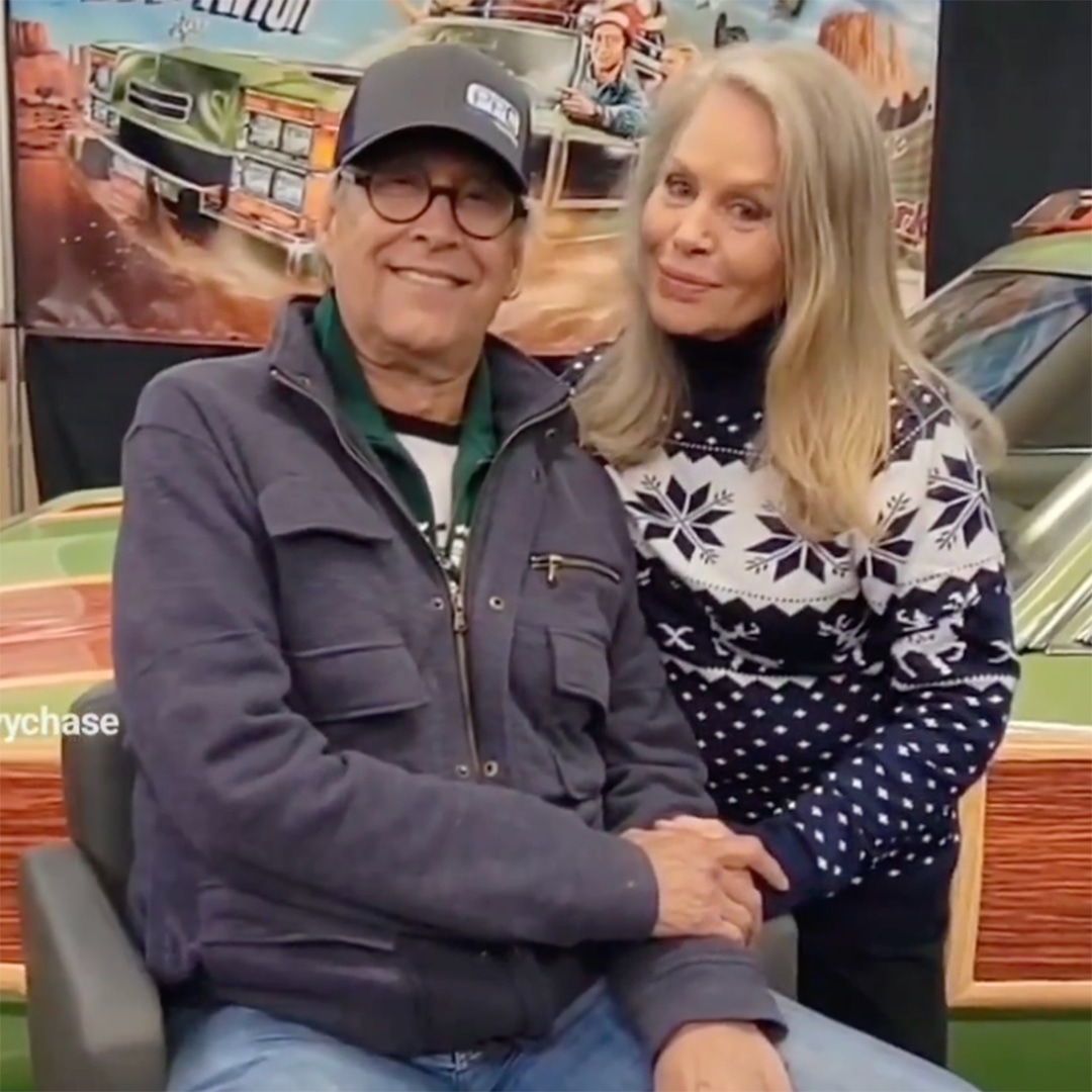 Chevy Chase and Beverly D'Angelo Have a Griswold Family Reunion